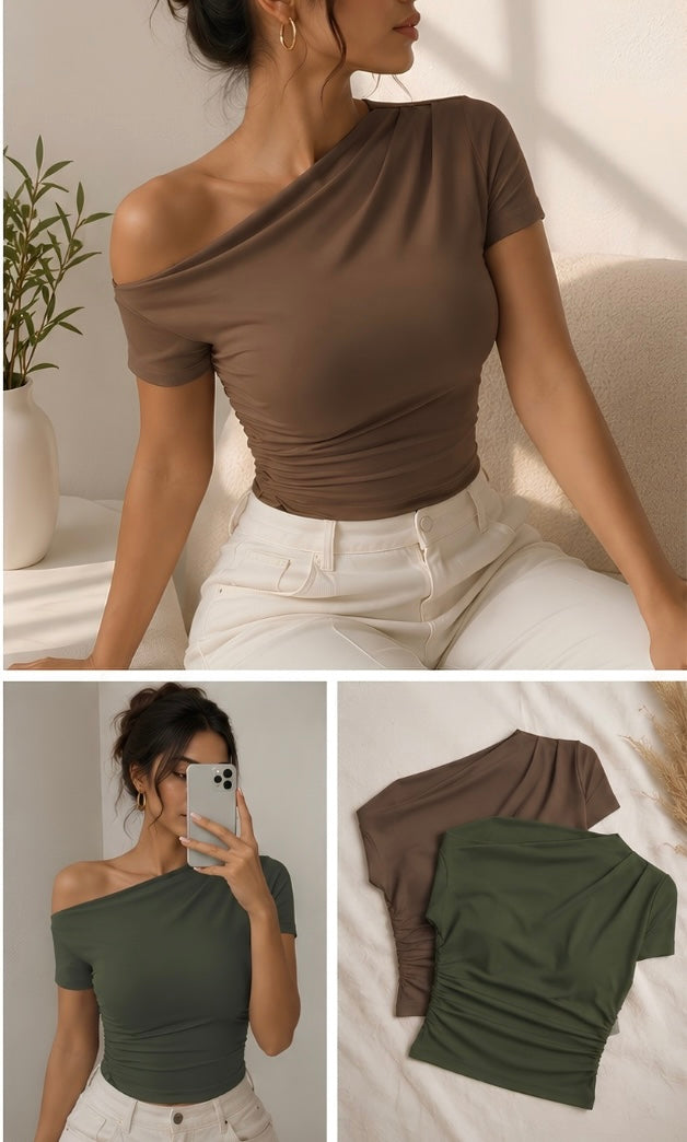OFF SHOULDER TOP 🤎
